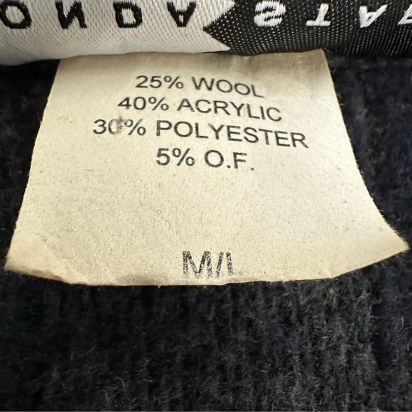 RHONDA STARK Wool Blend Southwestern Vest Size Large M/L Rodeo Country Cowgirl - Picture 5 of 13